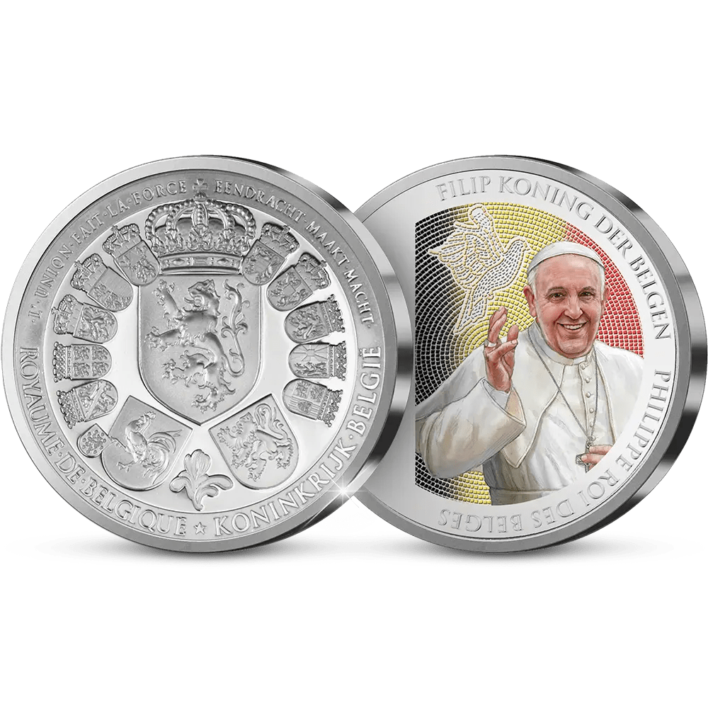 De Belgische Herdenkingsuitgifte ‘Paus Franciscus in België’ - Edel Collecties