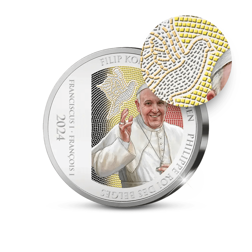 De Belgische Herdenkingsuitgifte ‘Paus Franciscus in België’ - Edel Collecties