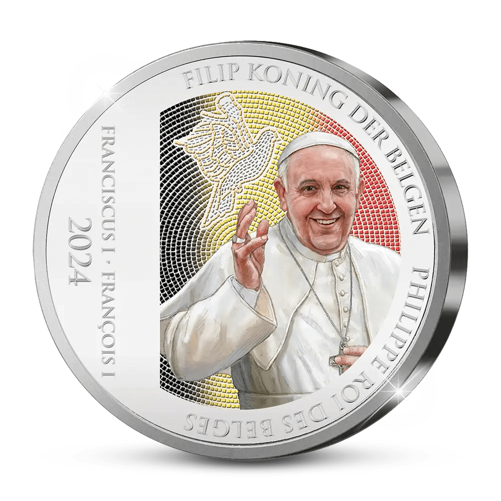 De Belgische Herdenkingsuitgifte ‘Paus Franciscus in België’ - Edel Collecties