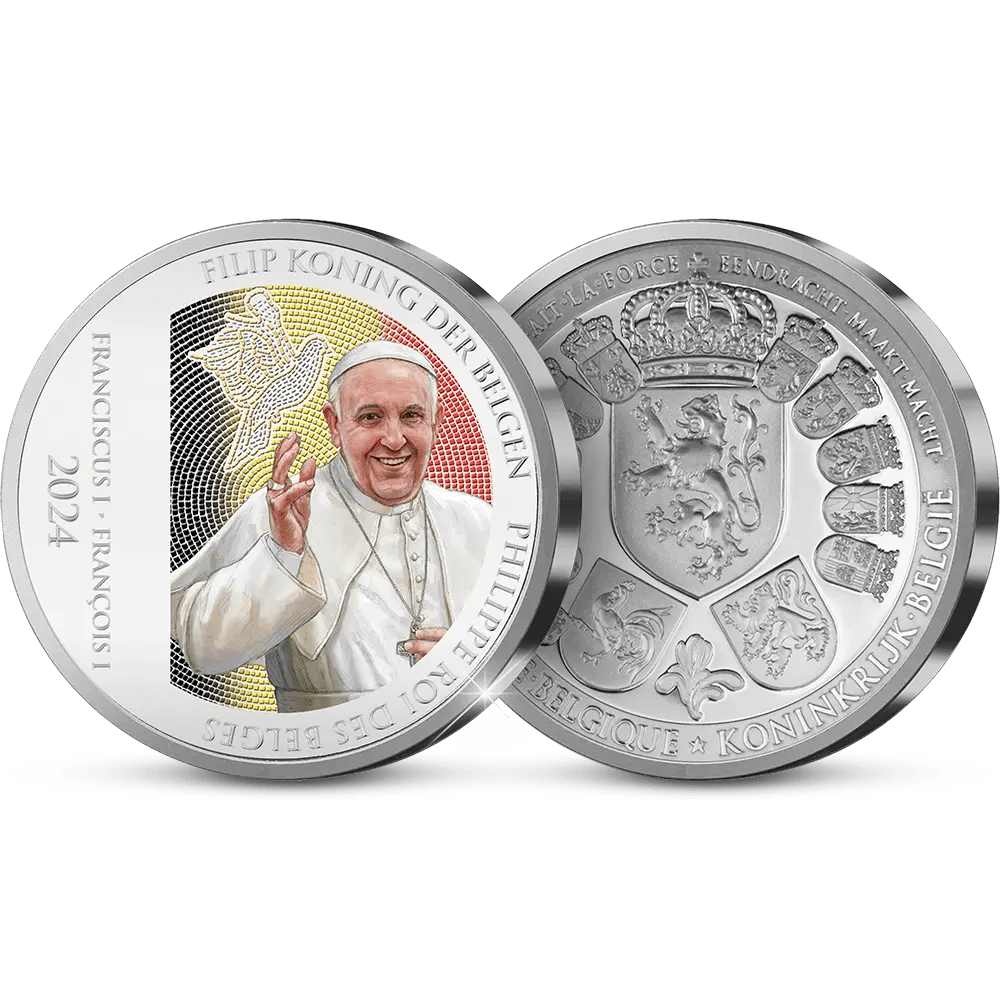 De Belgische Herdenkingsuitgifte ‘Paus Franciscus in België’ - Edel Collecties