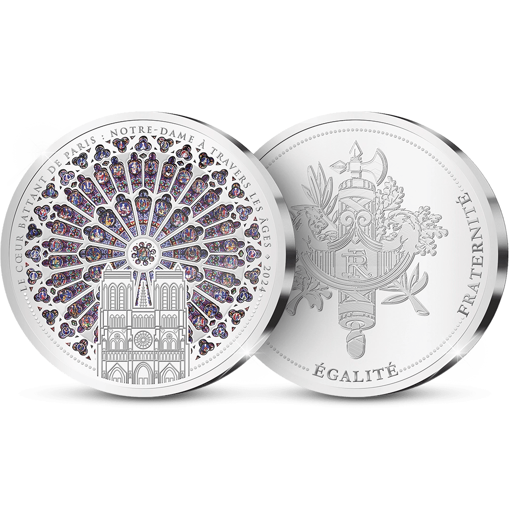 De eerste Franse Herdenkingsuitgifte “Notre - Dame, hart van Frankrijk” - Edel Collecties