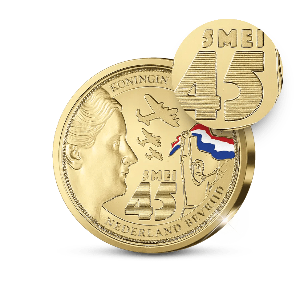 De eerste Nederlandse Herdenkingsuitgifte "80 Jaar Bevrijding" - Edel Collecties