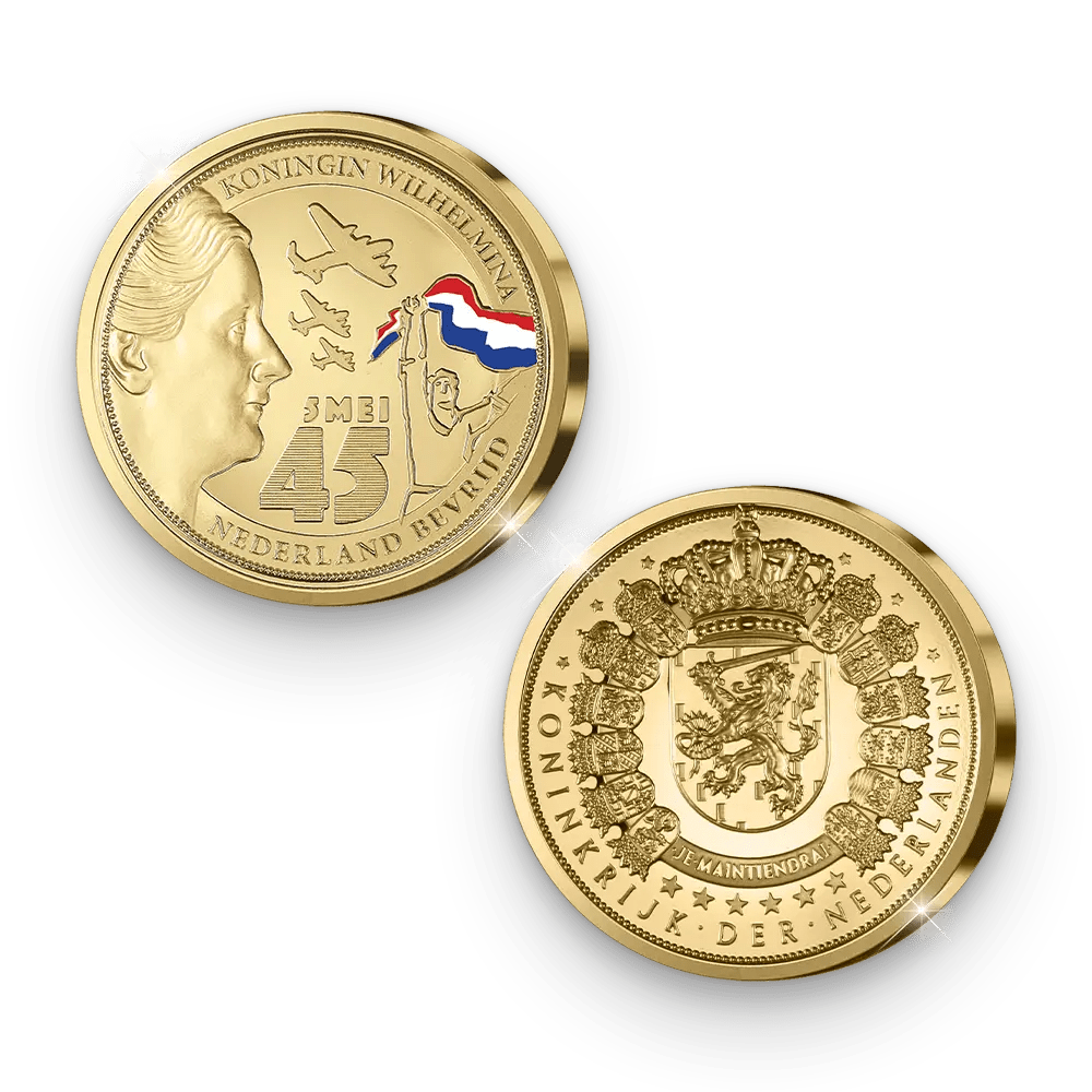 De eerste Nederlandse Herdenkingsuitgifte "80 Jaar Bevrijding" - Edel Collecties