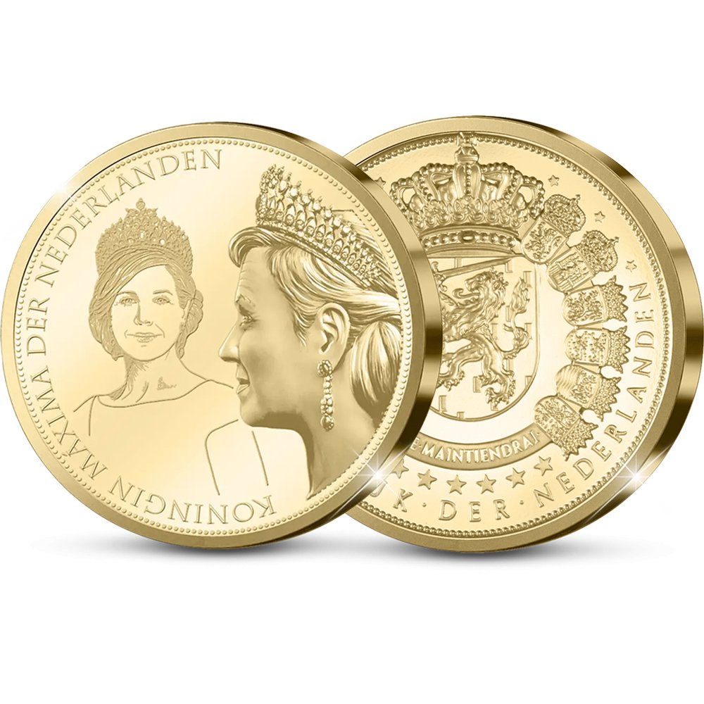 De Gratis vergulde “Koningin Máxima, Stijlicoon” Herdenkingsuitgifte - Edel Collecties