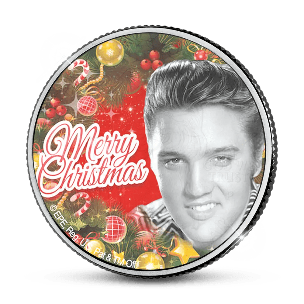 De Officiële Elvis Presley “Christmas Dollars” Set 2024 van Amerika - Edel Collecties