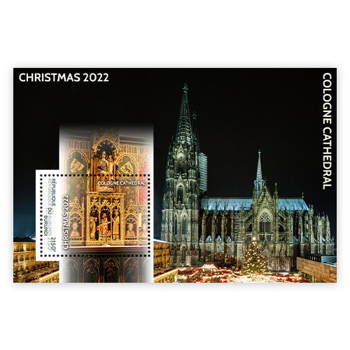 Postzegelset Internationale Kerstmis Werelderfgoed: Keulse Dom - Edel Collecties