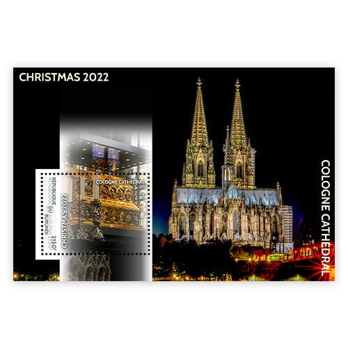 Postzegelset Internationale Kerstmis Werelderfgoed: Keulse Dom - Edel Collecties