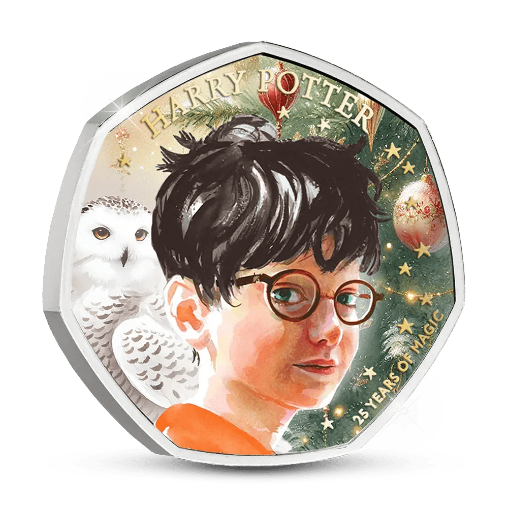 The Official Harry Potter Christmas Coin - Edel Collecties