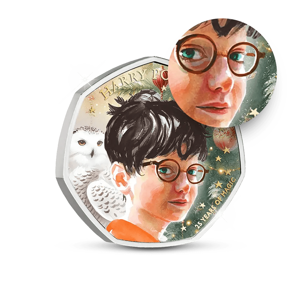 The Official Harry Potter Christmas Coin - Edel Collecties