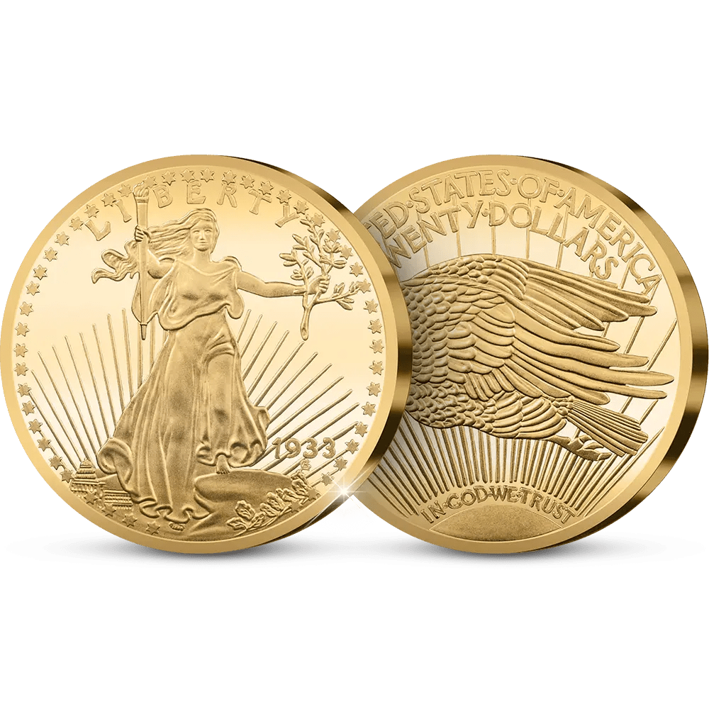 The USA 20 Gold - Dollar Double Eagle 1933 Coin - Edel Collecties