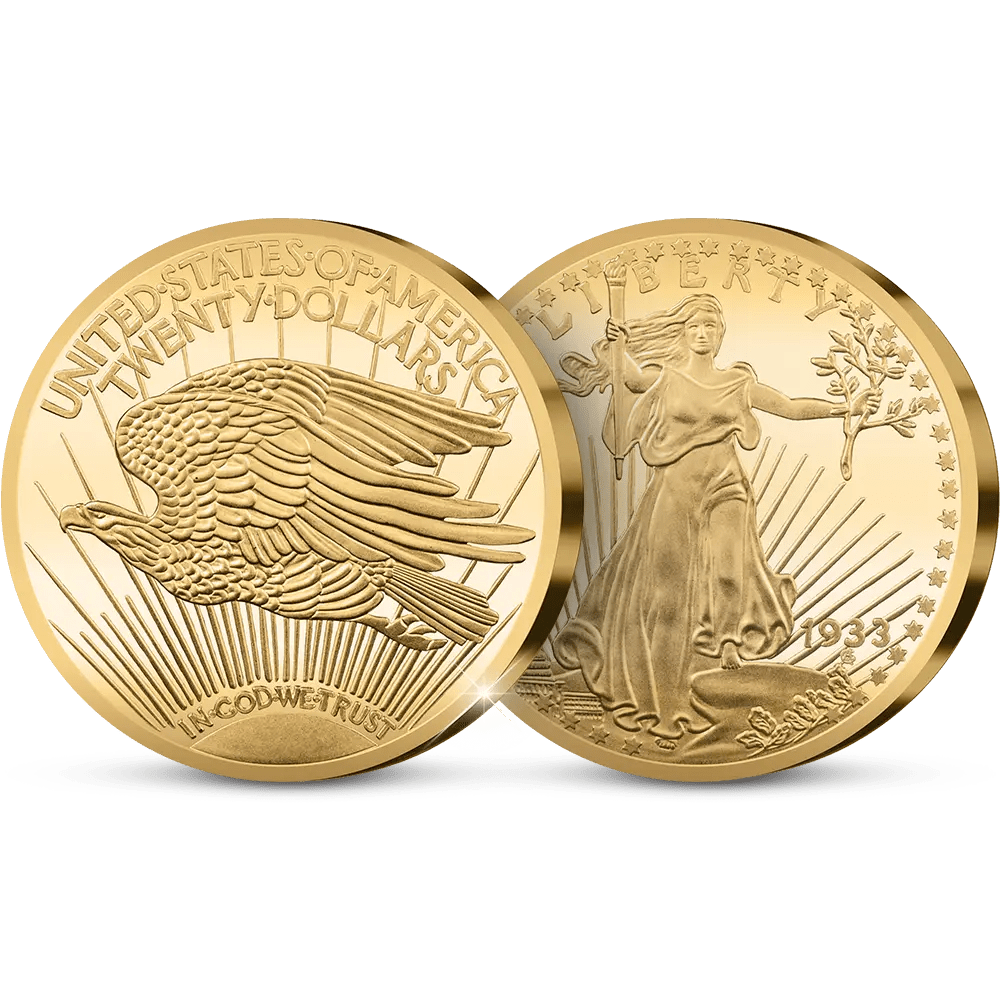 The USA 20 Gold - Dollar Double Eagle 1933 Coin - Edel Collecties